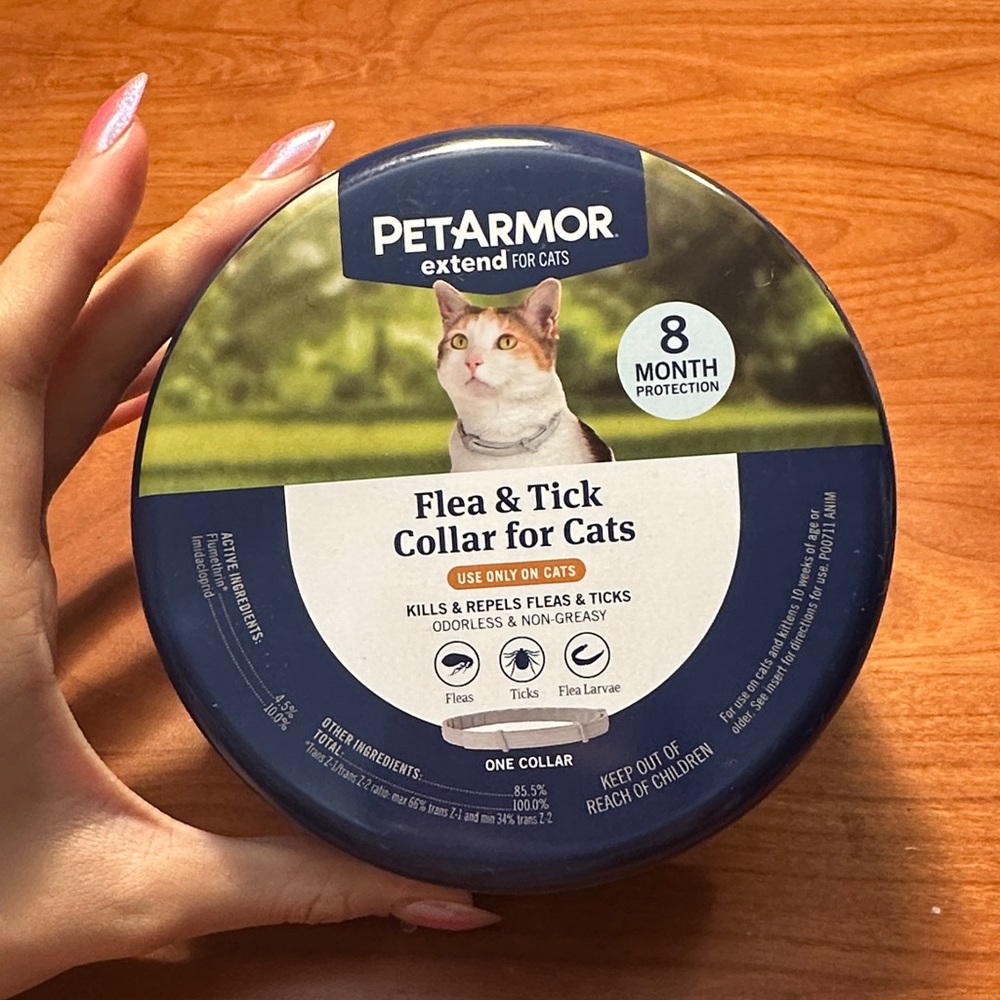 Flea & Tick Collar for Cats - Navy